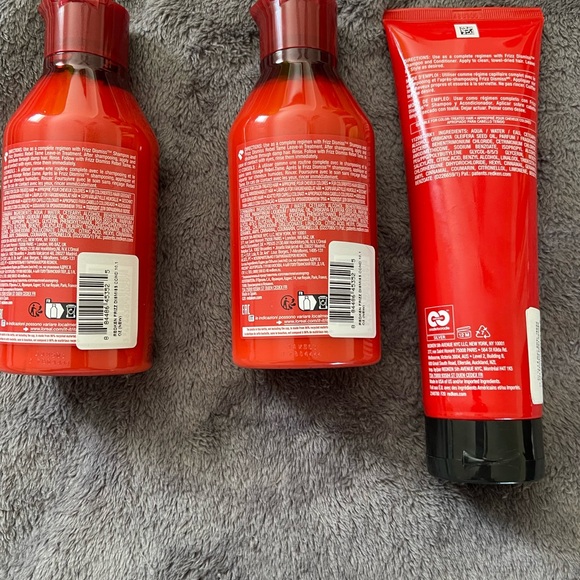 NEW-REDKEN Frizz dismiss DUO + frizz dismiss cream - Picture 2 of 3